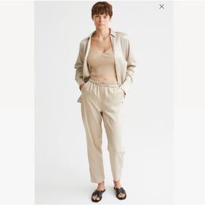 🔥🔥5 for $25🔥🔥 H&M NWT Women's Elastic Waist Drawstring Tapered pants Size XL